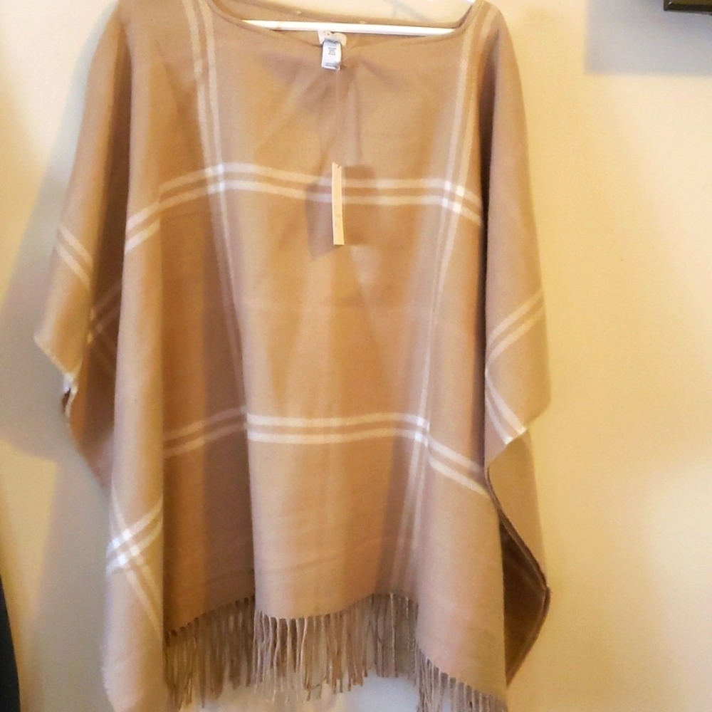 A new day knit pullover/pancho style
